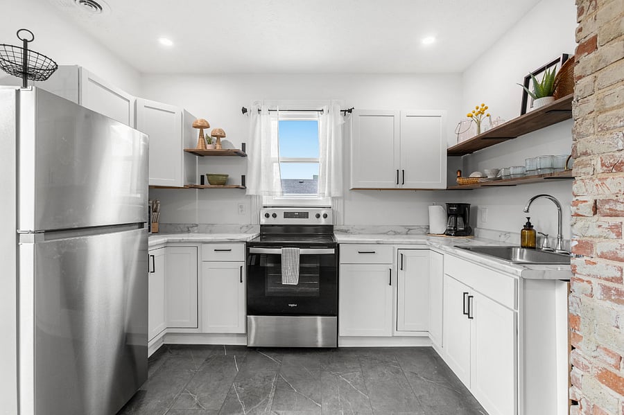 Fully equipped, very spacious kitchen!