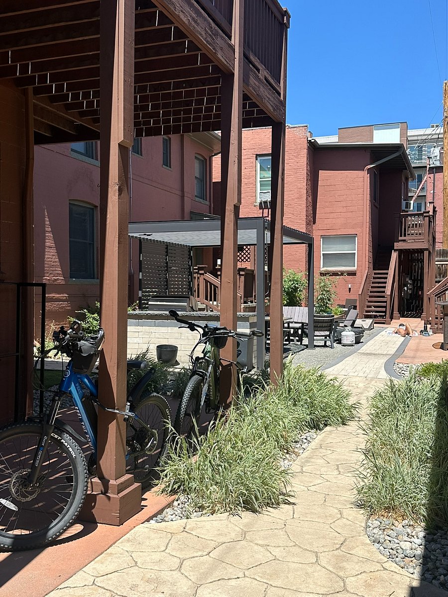 shared courtyard. gated with keypad for entry