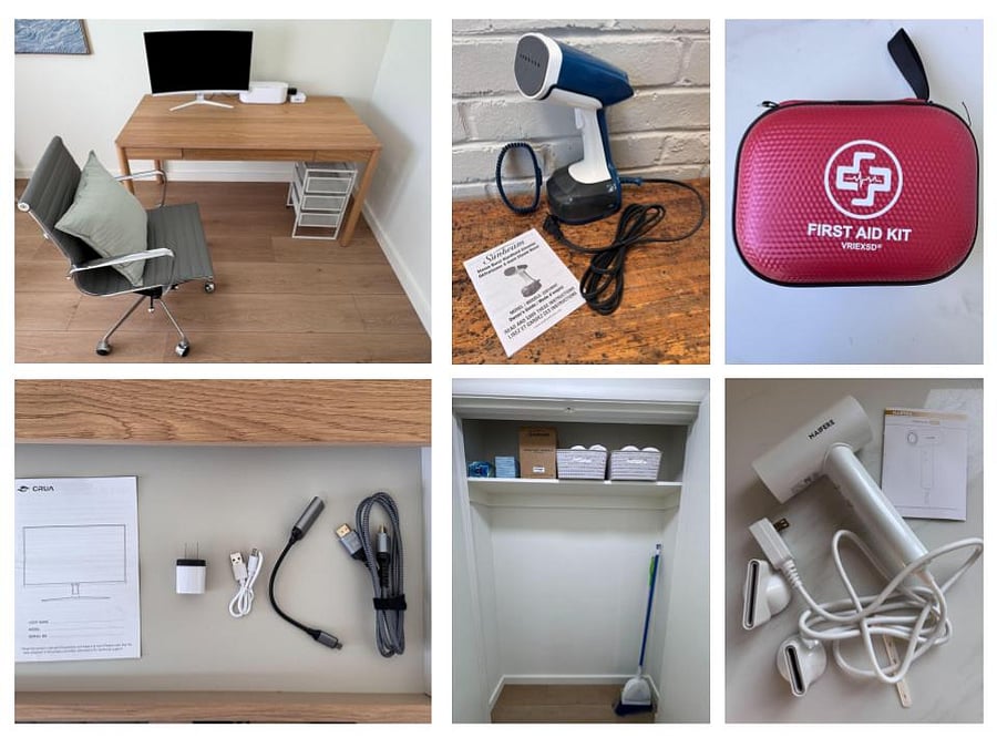 Misc items provided