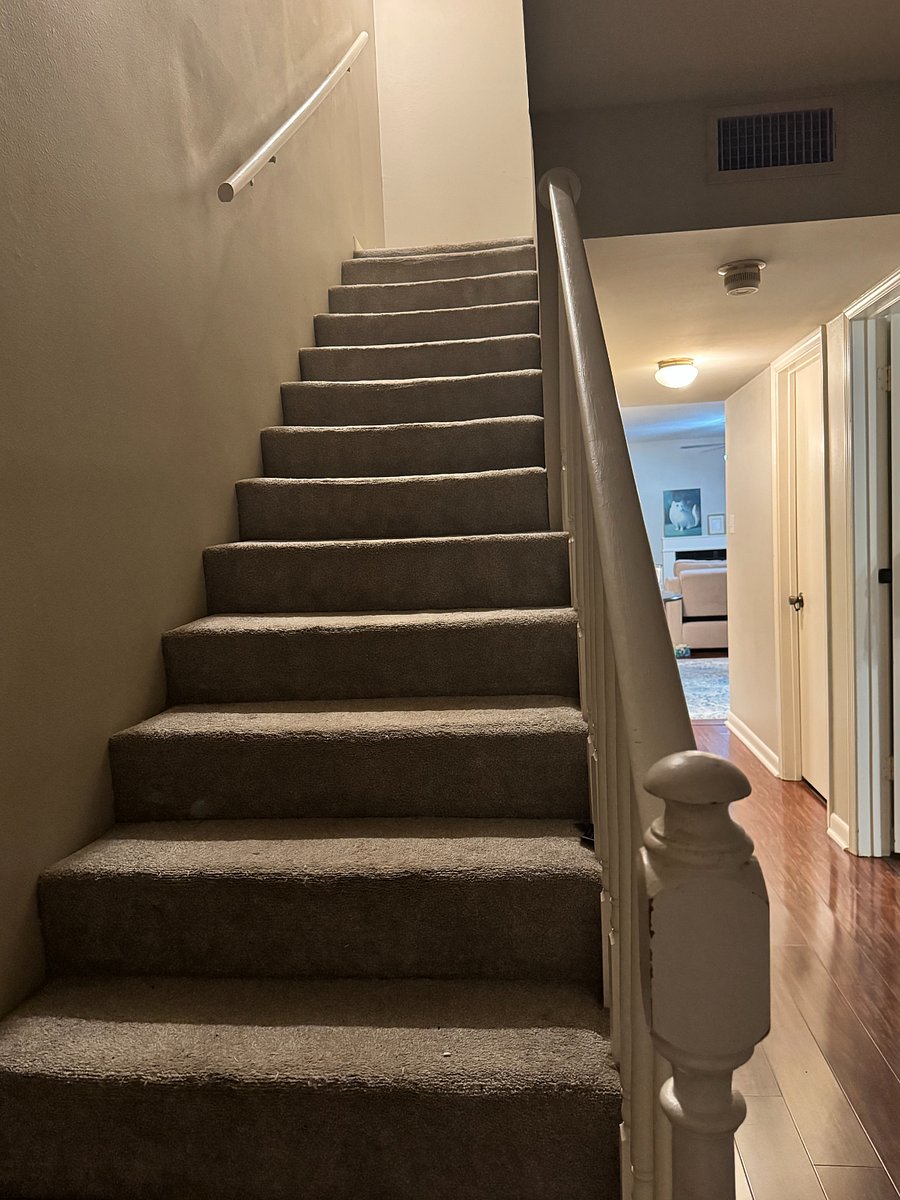 Stairway to bedrooms