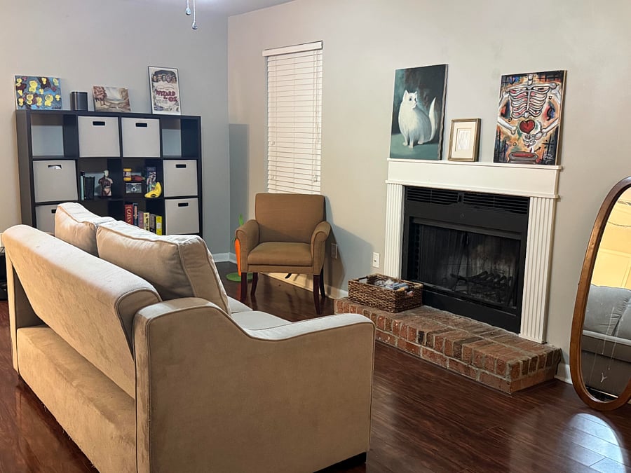 Living room area