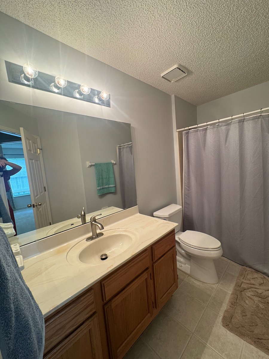 Guest and shared bath  