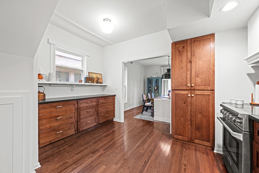 Kitchen Cabinets and Bar