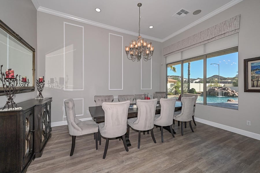 Large Dining Room with a View