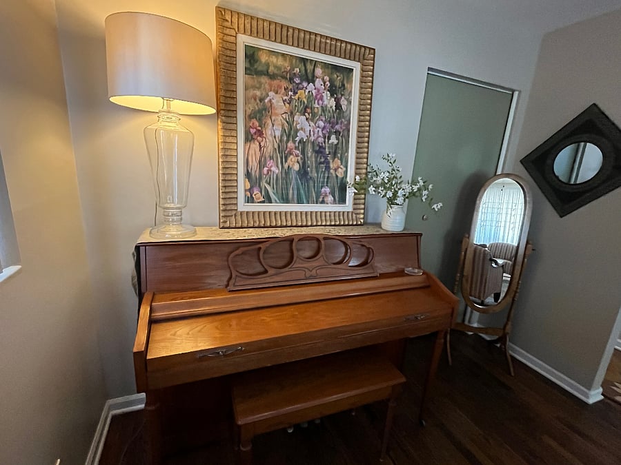 Tuned acoustic piano