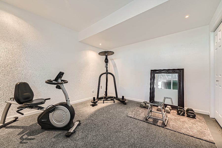 Gym can be a 5th Bedroom