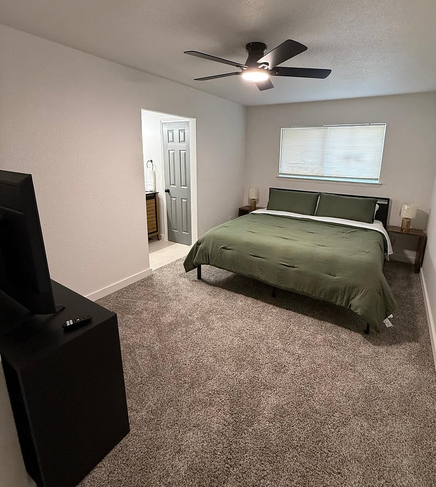 Bedroom 1 with Private Bathroom