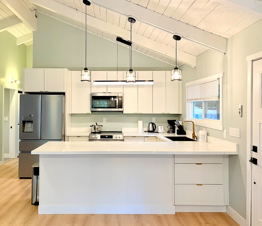 Fully remodeled kitchen 