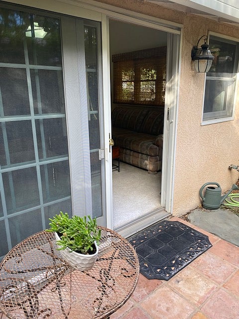 Patio sliding door