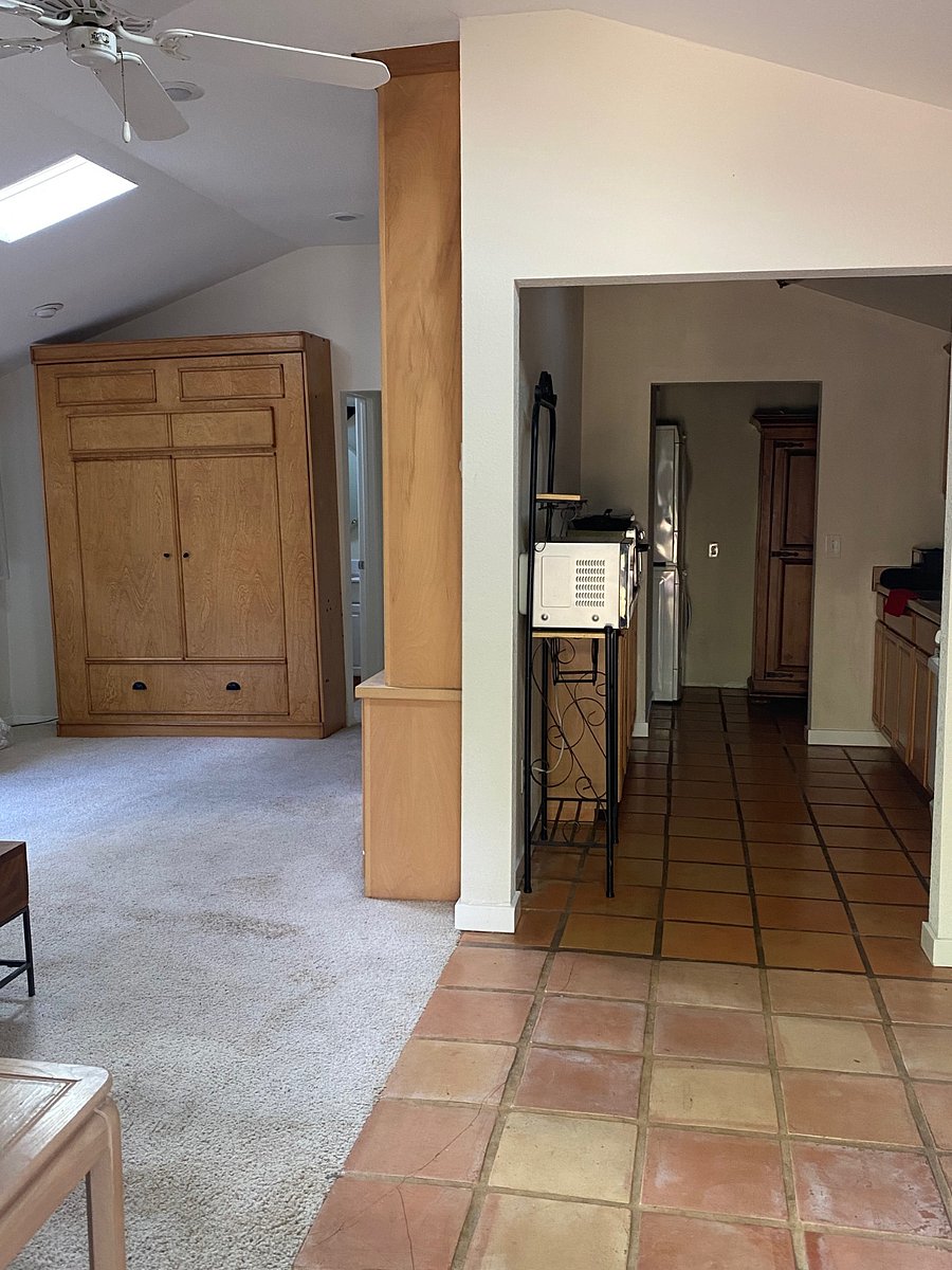 View into the cottage from your front entrance