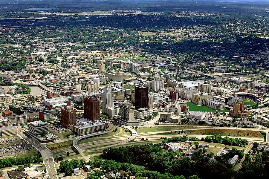 Downtown Akron Skyline