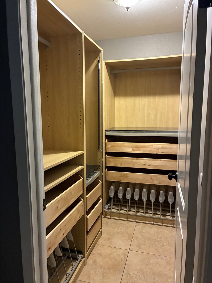 Master closet