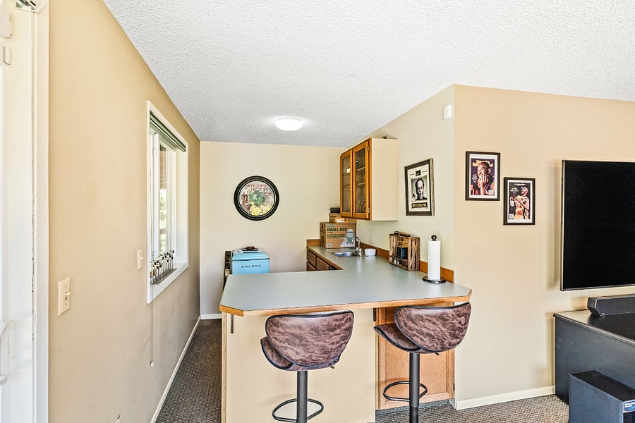 Wet Bar in TV room