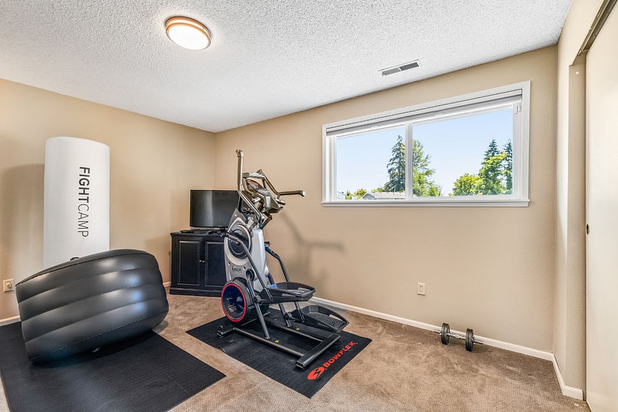 3rd bedroom/workout room