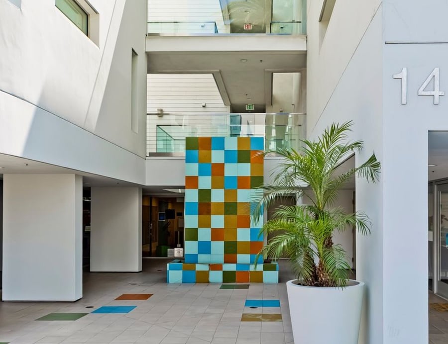 outside lobby