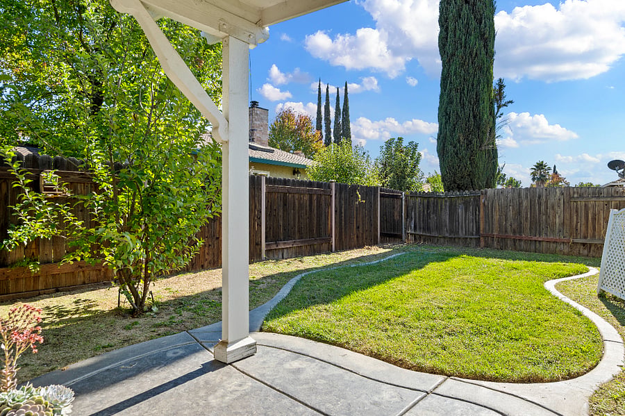 SHARED backyard area. 