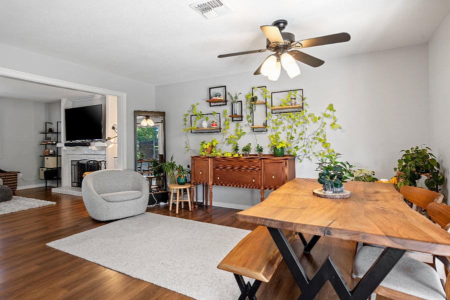 Downstairs dining room- SHARED