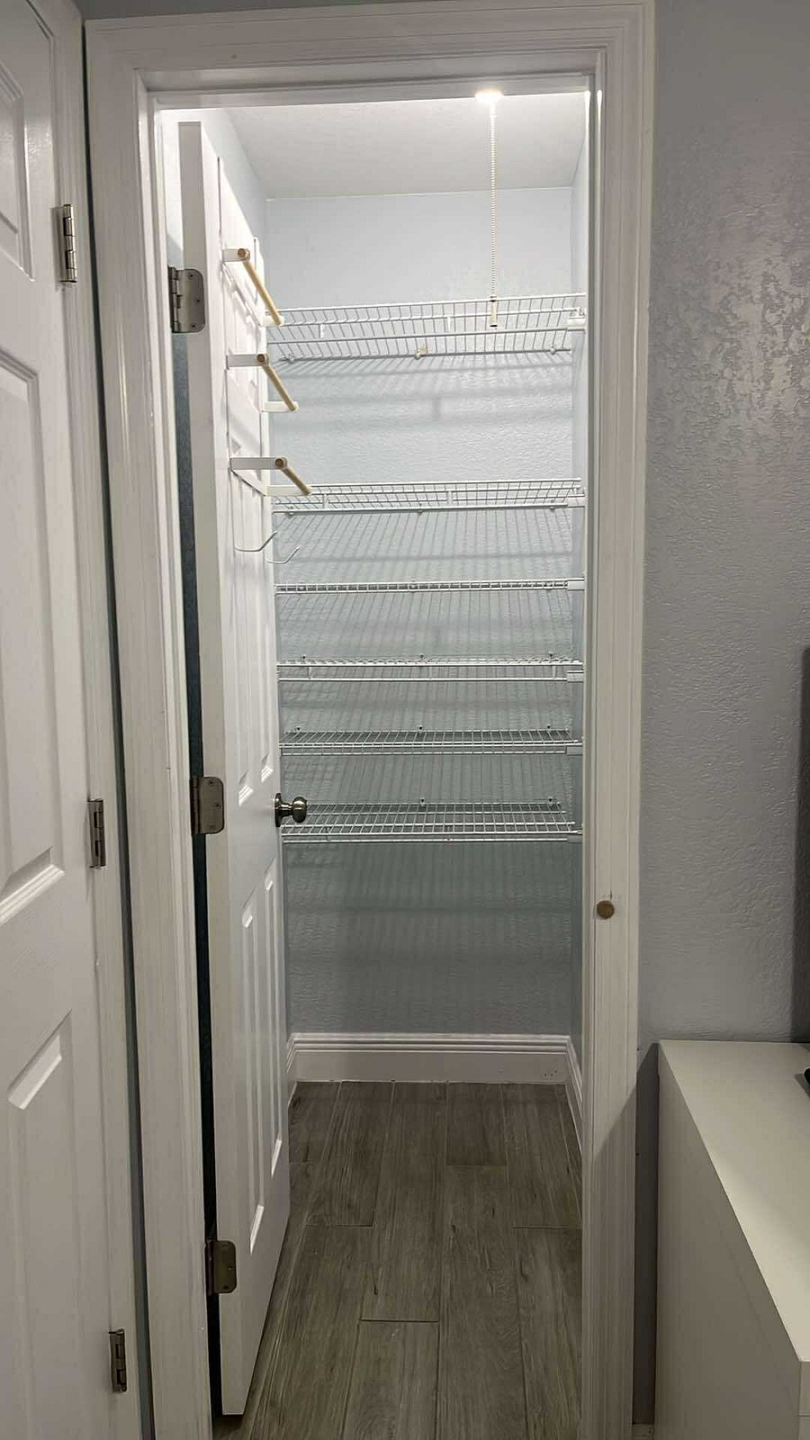 Ample closet space for your clothes and other things