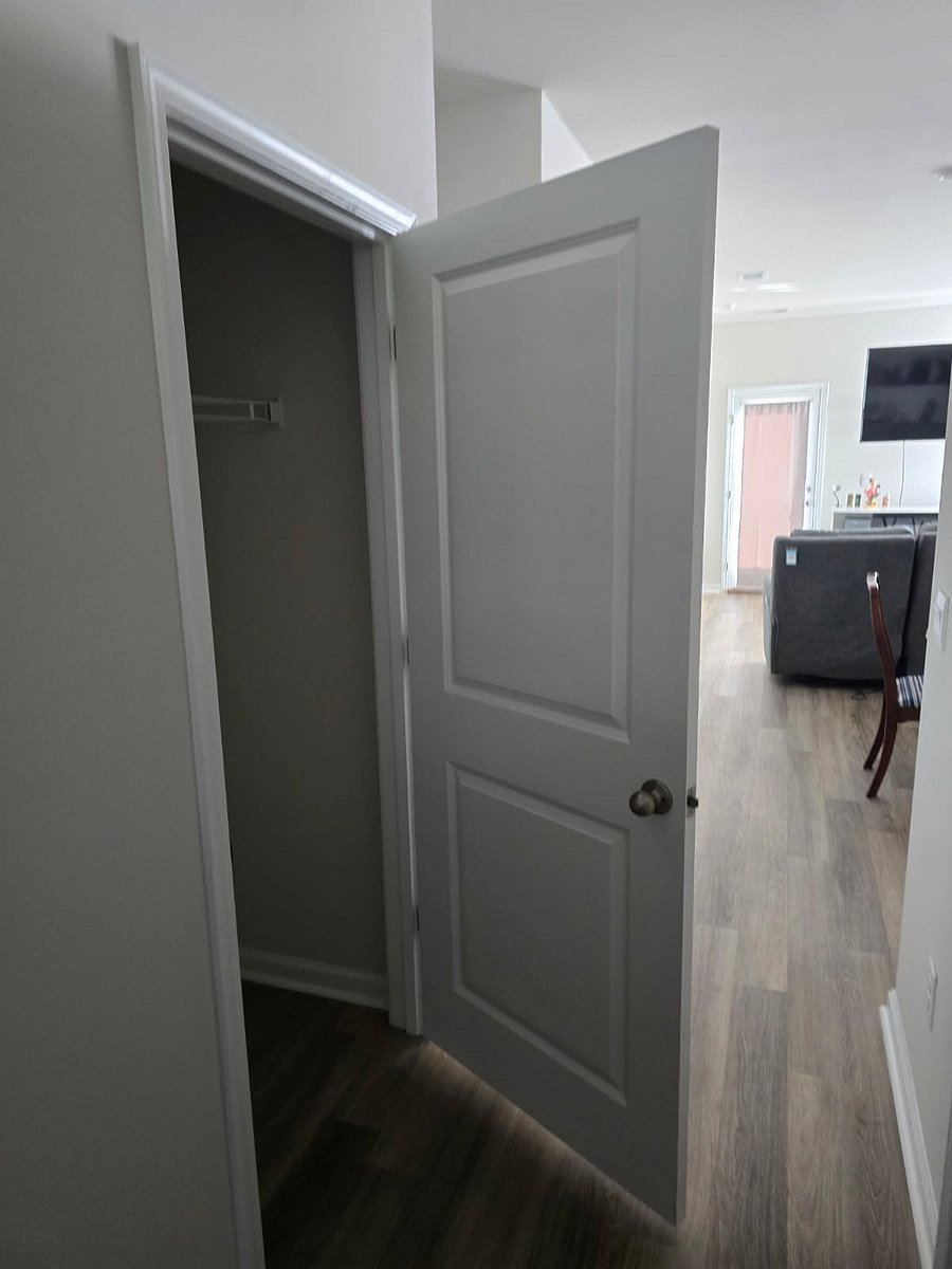 Extra closet in hallway