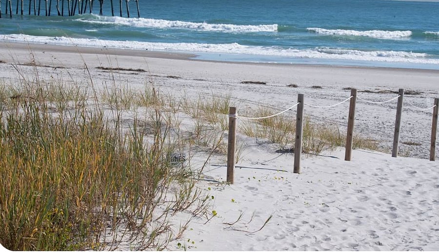 10 minute drive to North Topsail Beach, NC
