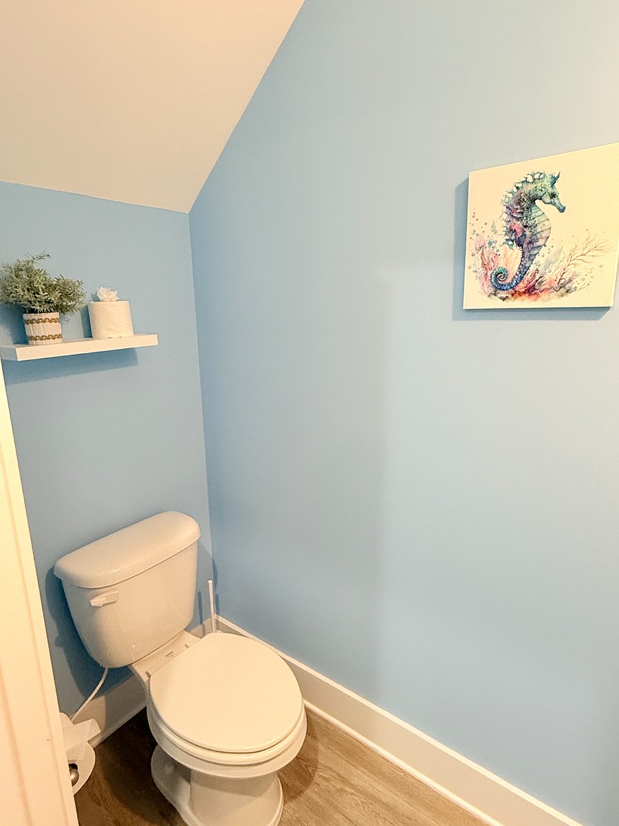 Half bath downstairs