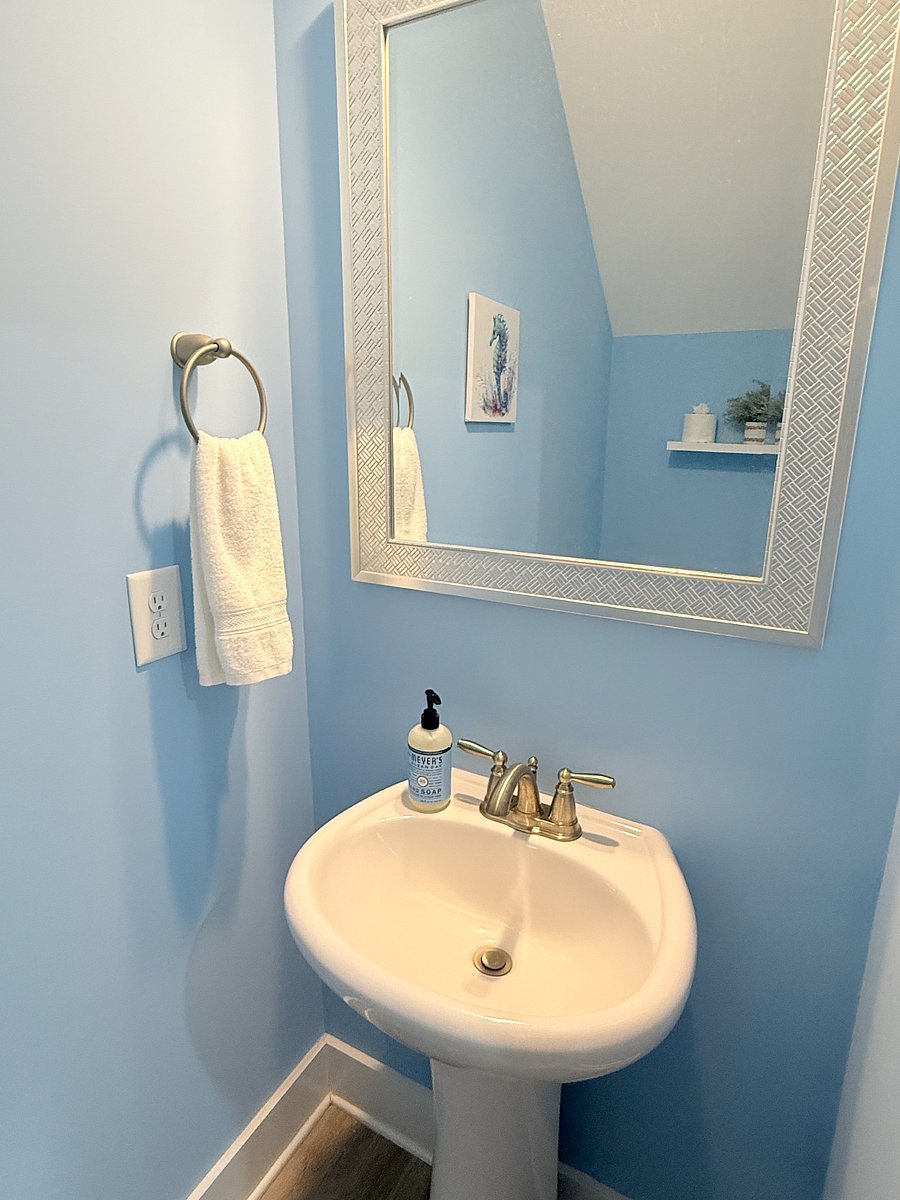 Half bath downstairs