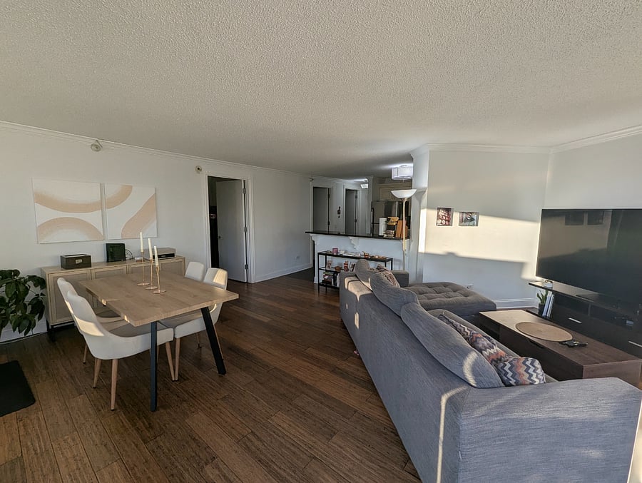 Livingroom and dining table