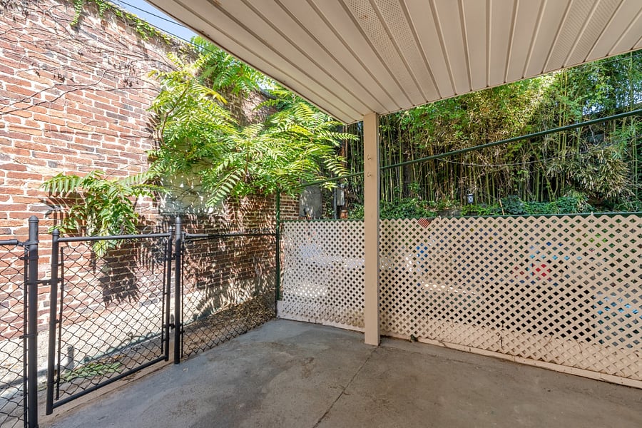 Rear Patio