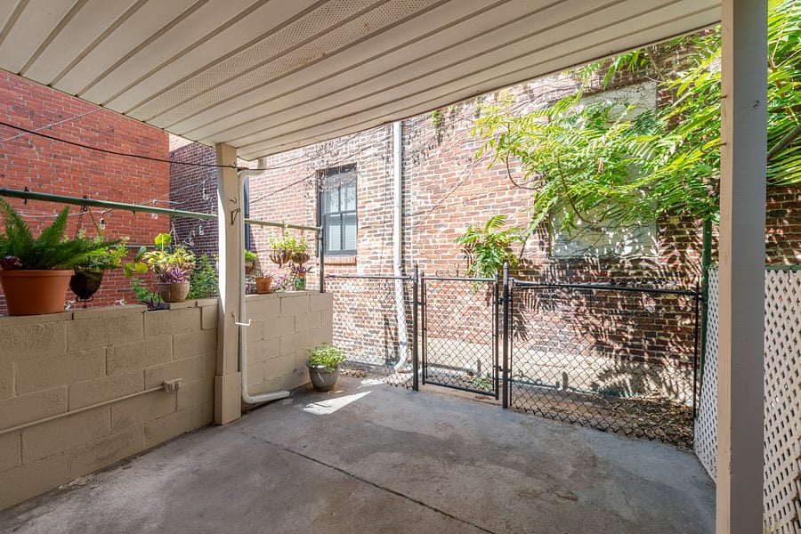 Rear Patio