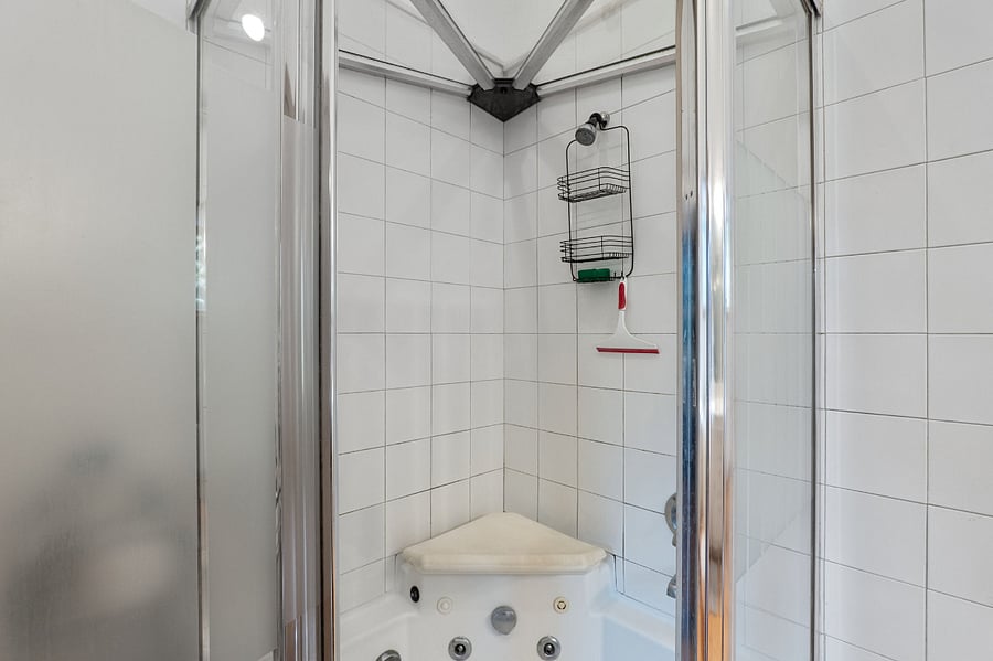 upstairs primary steam shower