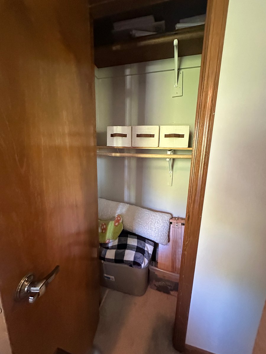 Closet will be empty for guest to have FULL space.