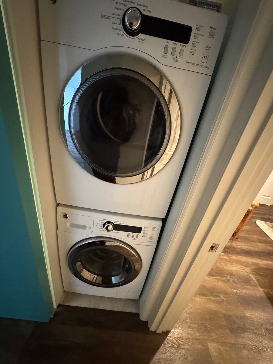 In-unit washer and dryer