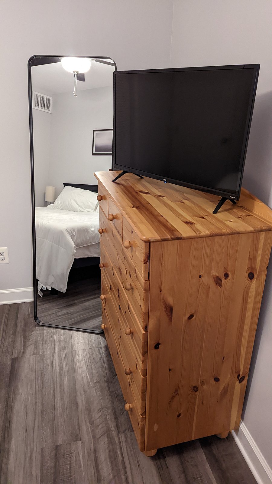 Roku TV in master bedroom