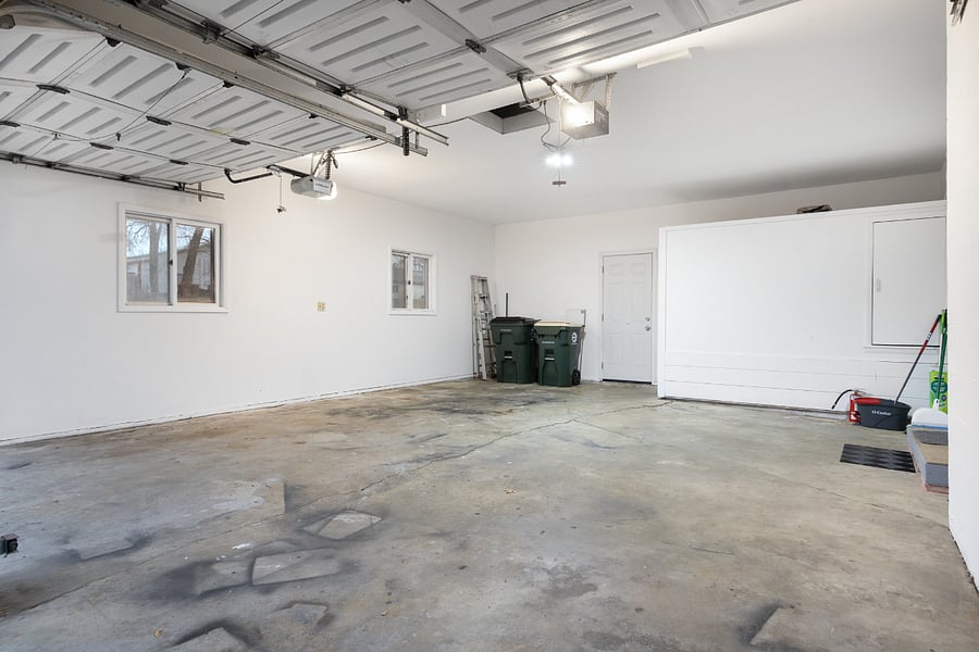 Two cars garage.