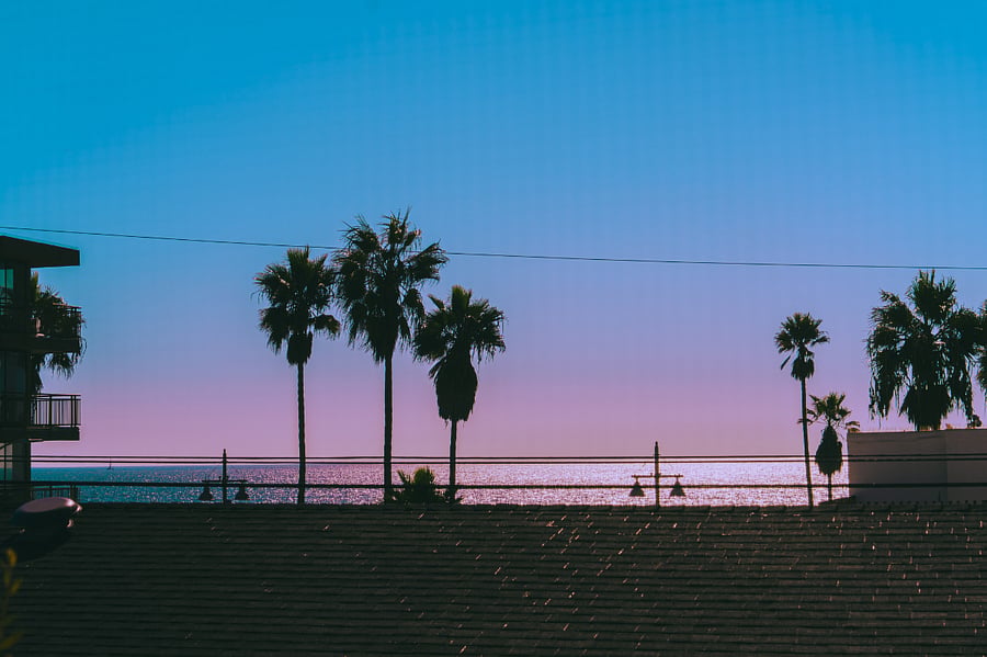 Ocean views from both bedrooms