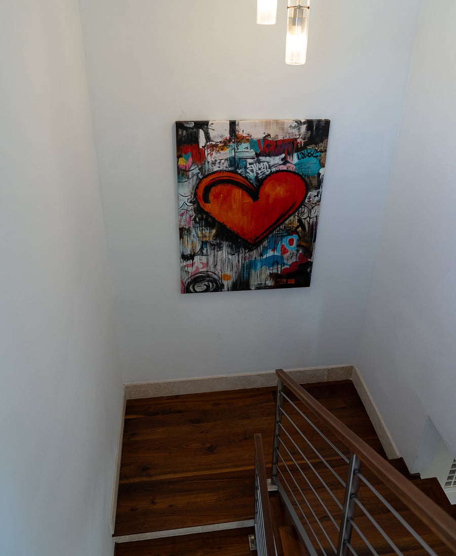 Townhouse stairs