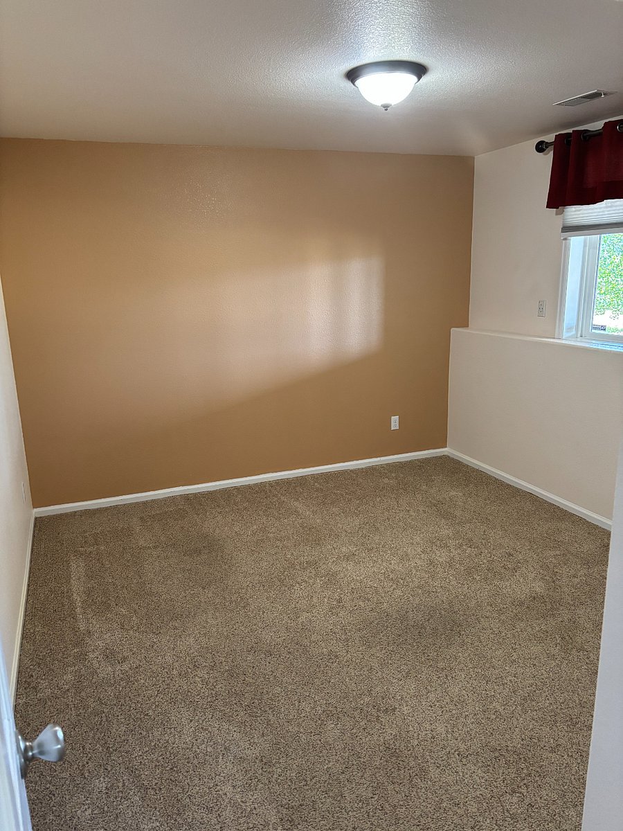 First bedroom with closet