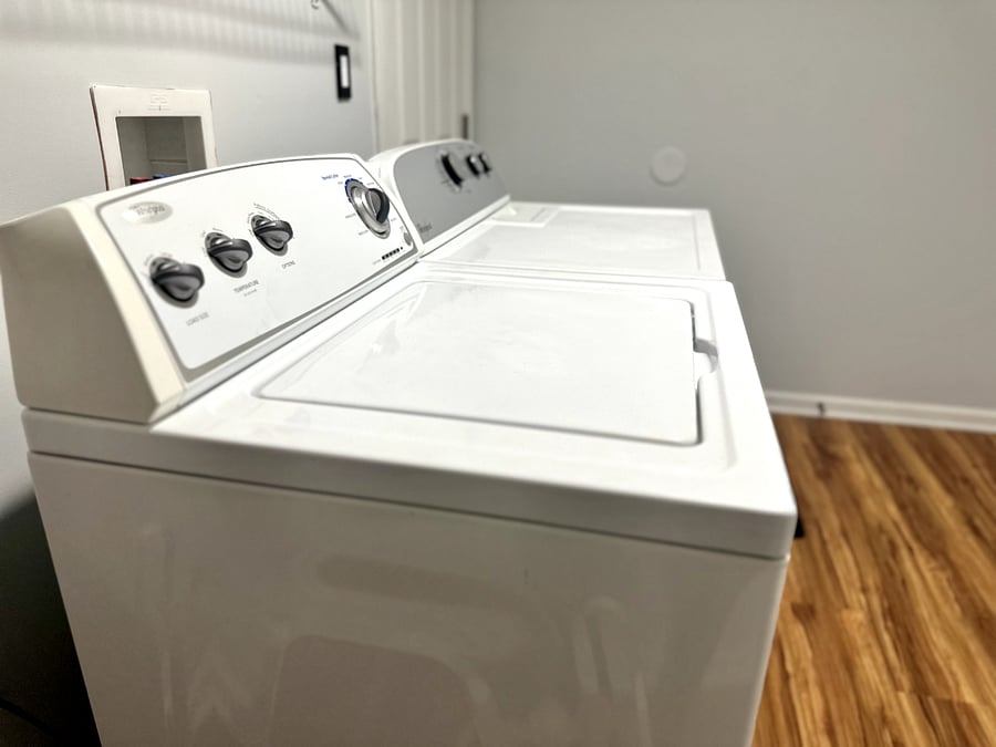Convenience at your fingertipsenjoy the ease of in-unit washer and dryer for stress-free living.
