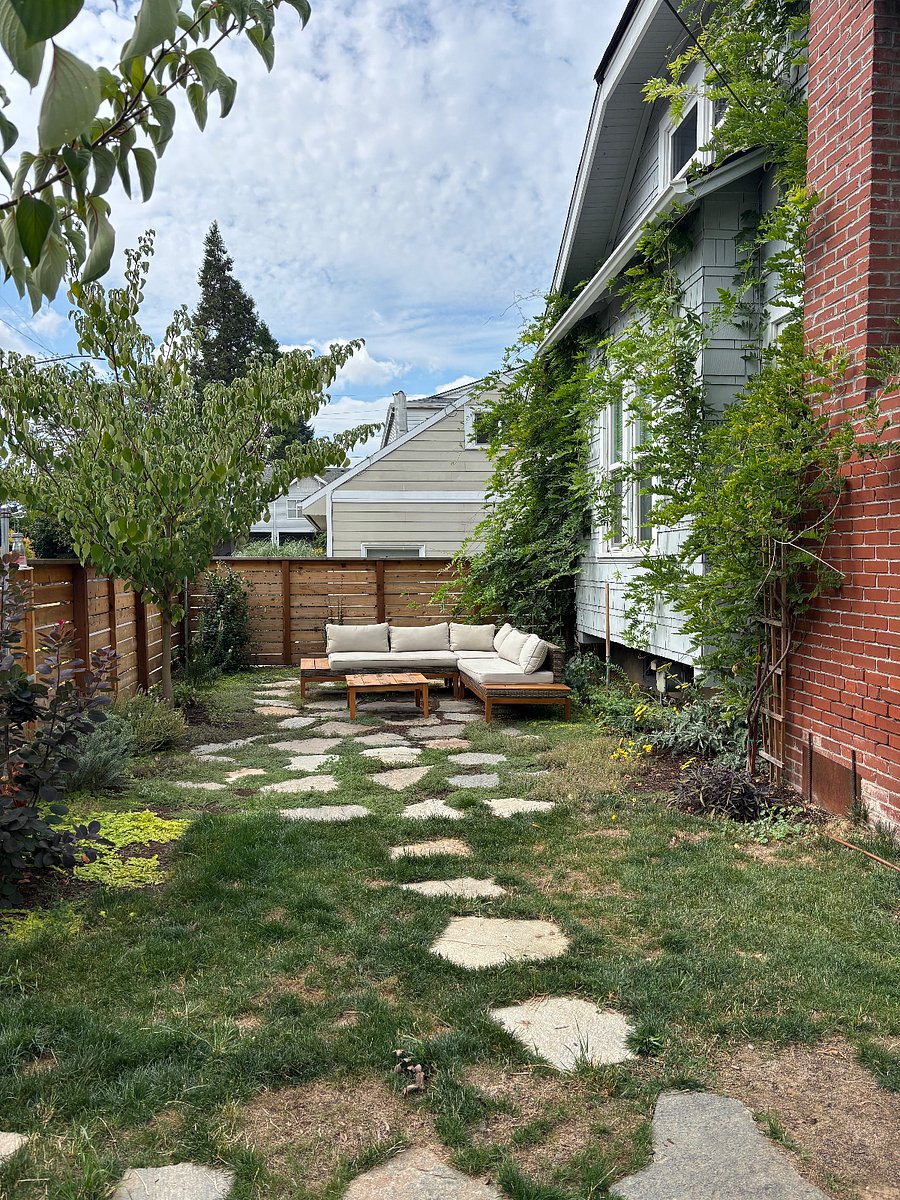 Outside seating area