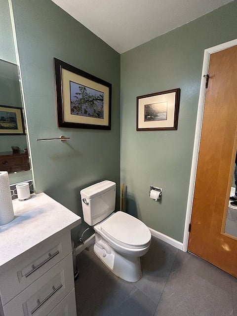 New Toto toilet.