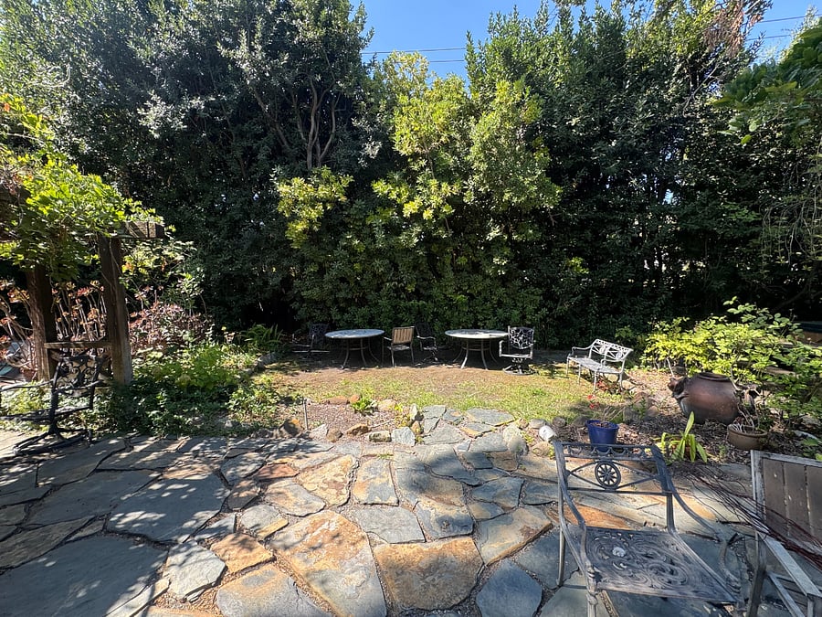 Shared backyard