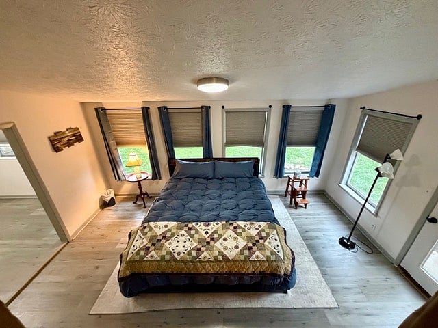 Downstairs Bedroom, converted from a sunroom