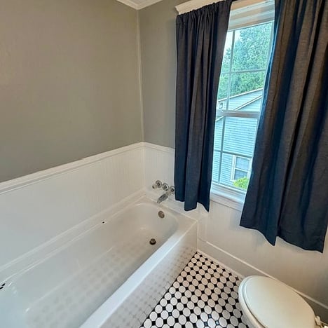 Upstairs bathroom