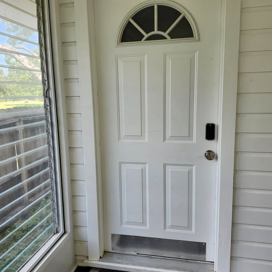 Front Door w/ Code Access