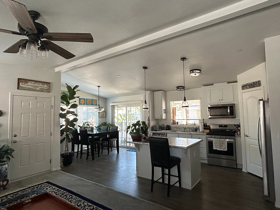 Kitchen and Dining Area