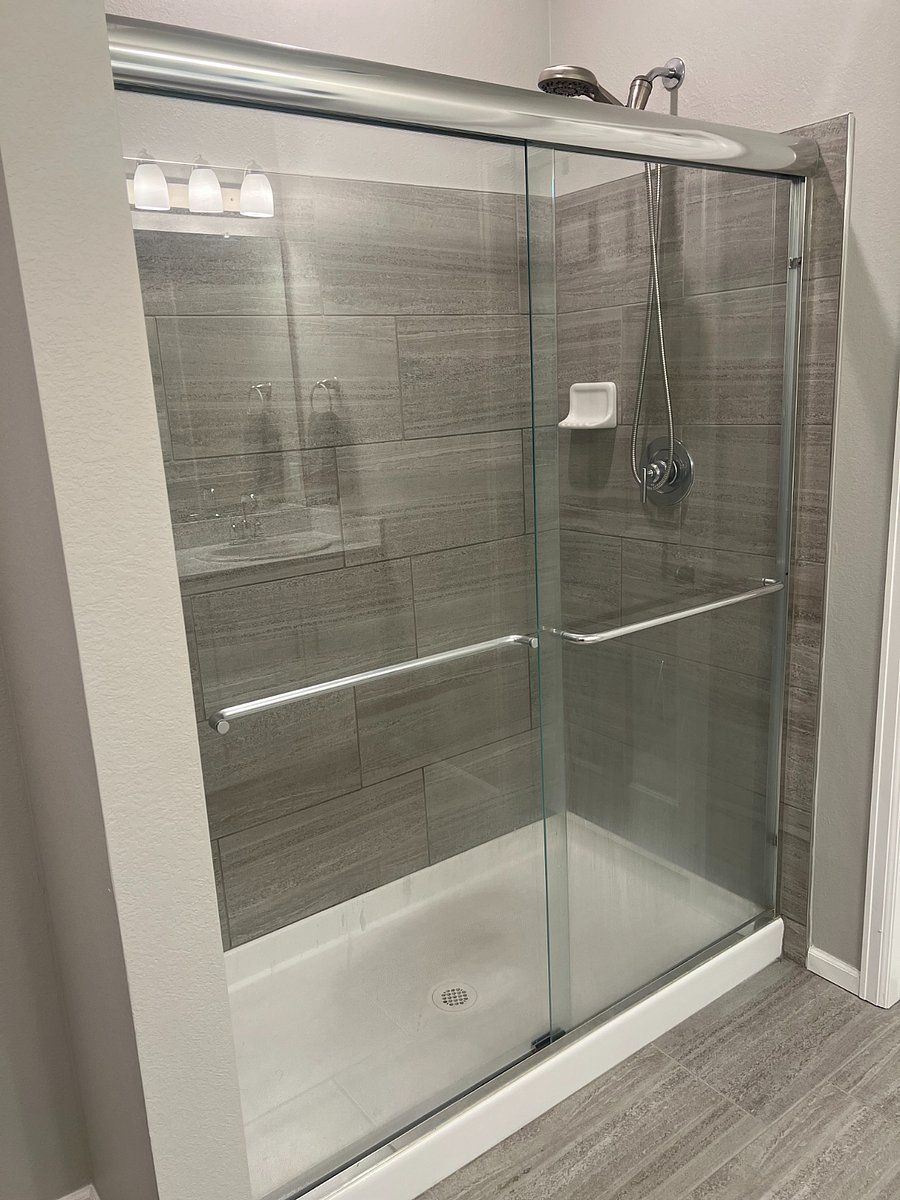 Primary bath shower