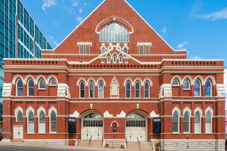 Make sure to visit the historic Ryman Auditorium while you're here!