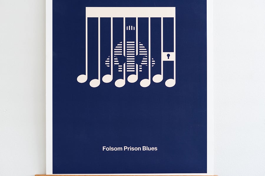 "Folsom Prison Blues" was written in 1953 while Johnny was stationed in Germany serving in the Air Force