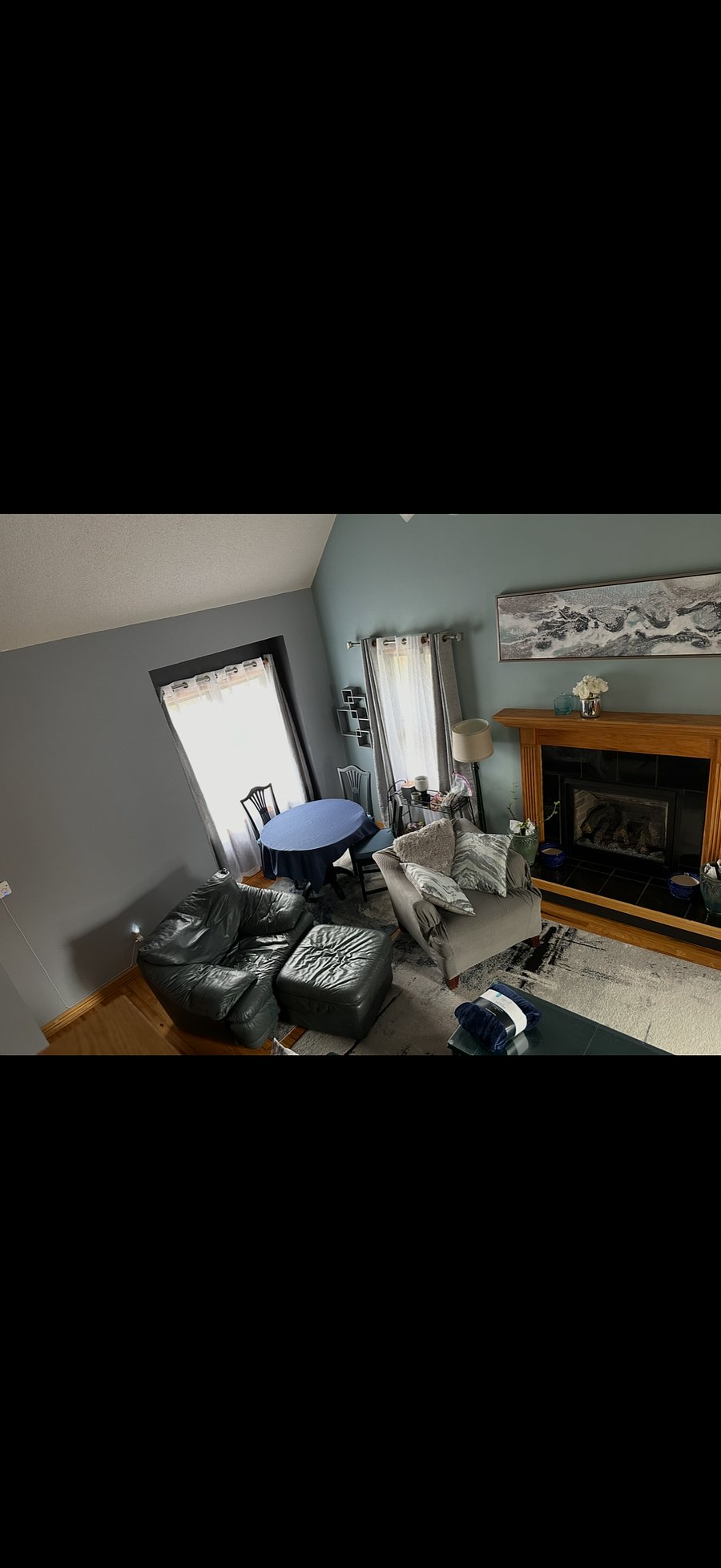 Front side of living room