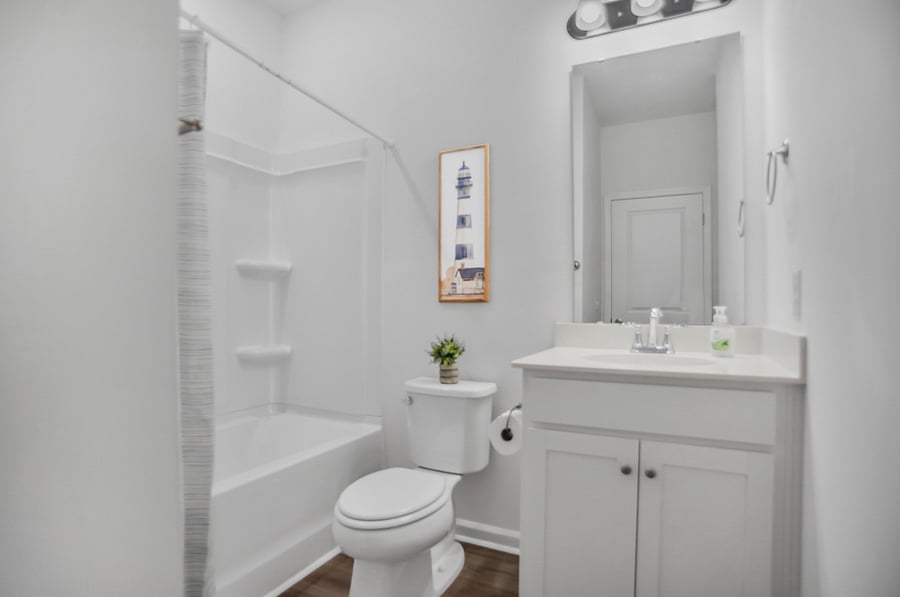 Shared bathroom